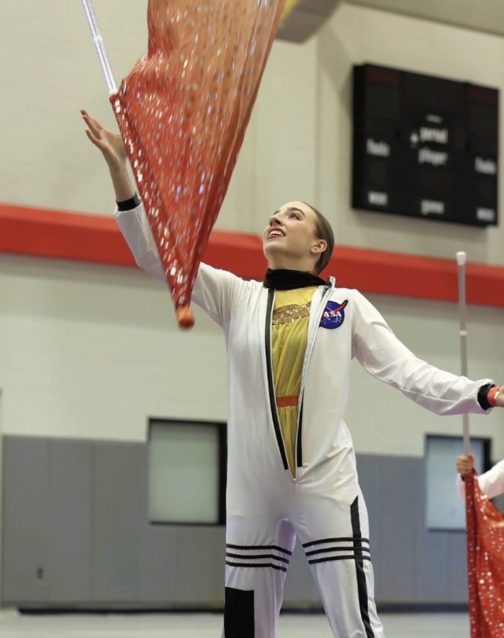 Lorelai Bland performing at the Thompson Winter Classic Competition. Photo by Jason Homan. 