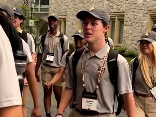 Kittinger at West Point summer camp