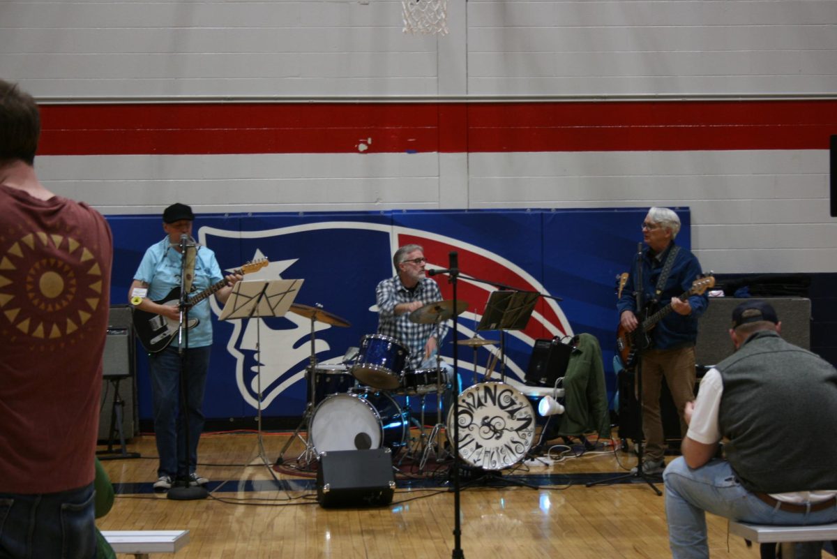 "Swinging Slythereens" playing at the festival.