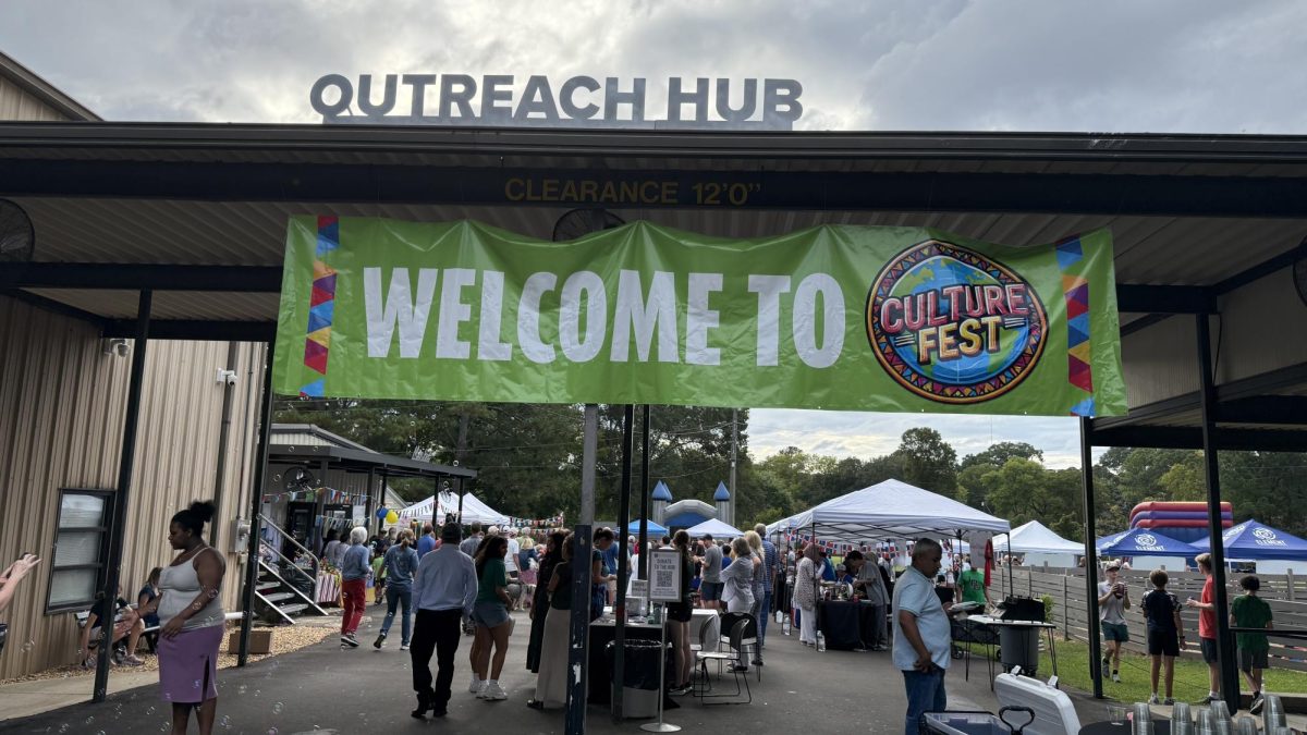 People at the culture fest gather to have fun and learn about different cultures. The event is hosted by Trinity’s Outreach Hub.